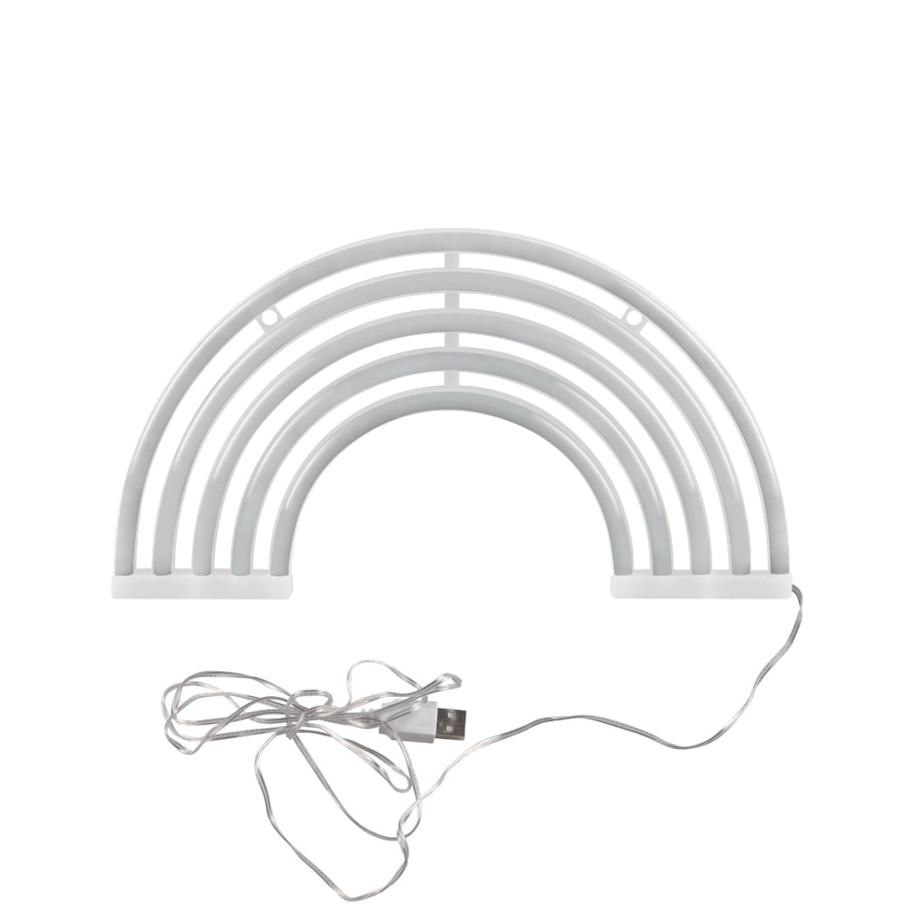 Applique neon arcobaleno LED 3W USB/batterie per bimbi Polux