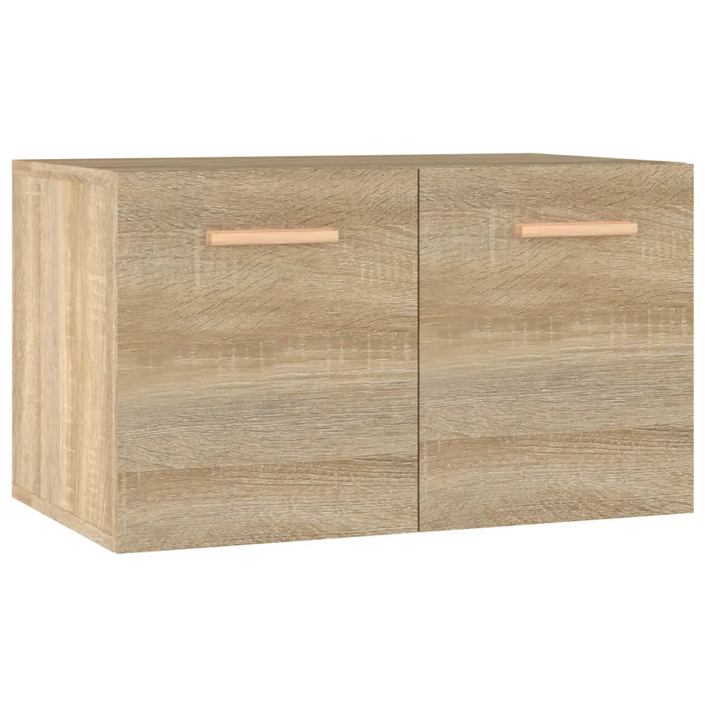 Mobile a Parete Rovere Sonoma 60x36,5x35 cm Legno Multistrato 812909