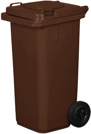 Raccolta differenziata XXL 120 litri - Contenitore con ruote - Separazione dei rifiuti - Resistente ai raggi UV - Alta qualità - Selezione dei rifiuti - Cestino per rifiuti