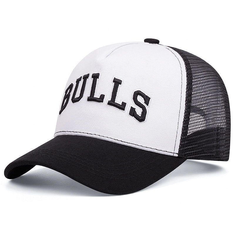 Cappellino da baseball BULLS nero e bianco