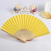 Ventilatori a Mano Premium - Faccia a Faccia con Materiali Tessuti Ventilatori a Mano per DIY Ventilatori a Mano Artigianali per la Danza Accessori per Foto Decorazioni per Parete Accessori per Matrimonio