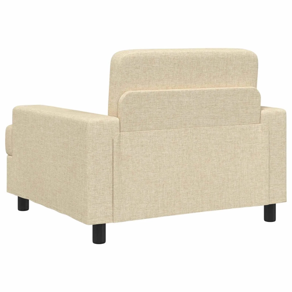 Poltrona Crema Tessuto 42043461