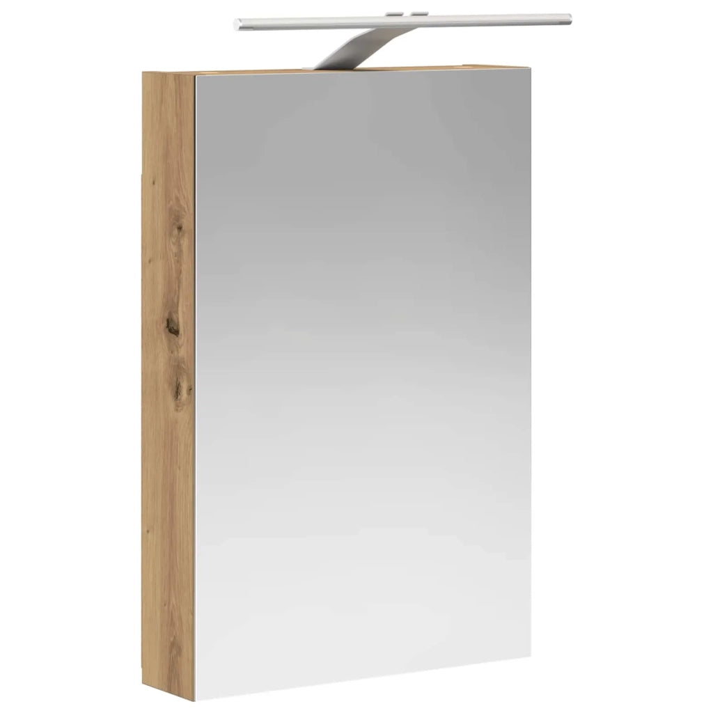 Set di Armadi da Bagno 5 pcs Rovere Artigianale 3406278