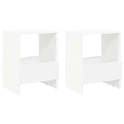 Scaffale per riviste 2 pz Bianco 35 x 30 x 45 cm CFW3581008