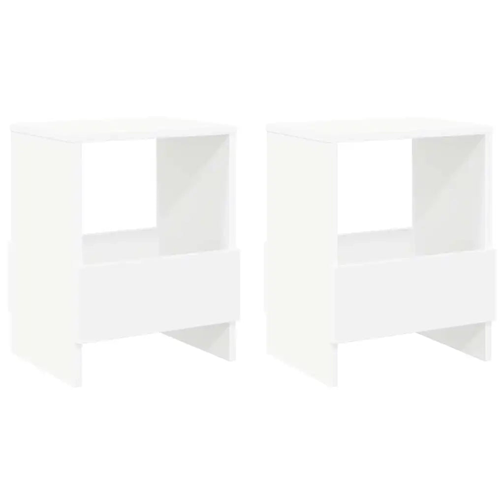 Scaffale per riviste 2 pz Bianco 35 x 30 x 45 cm CFW3581008