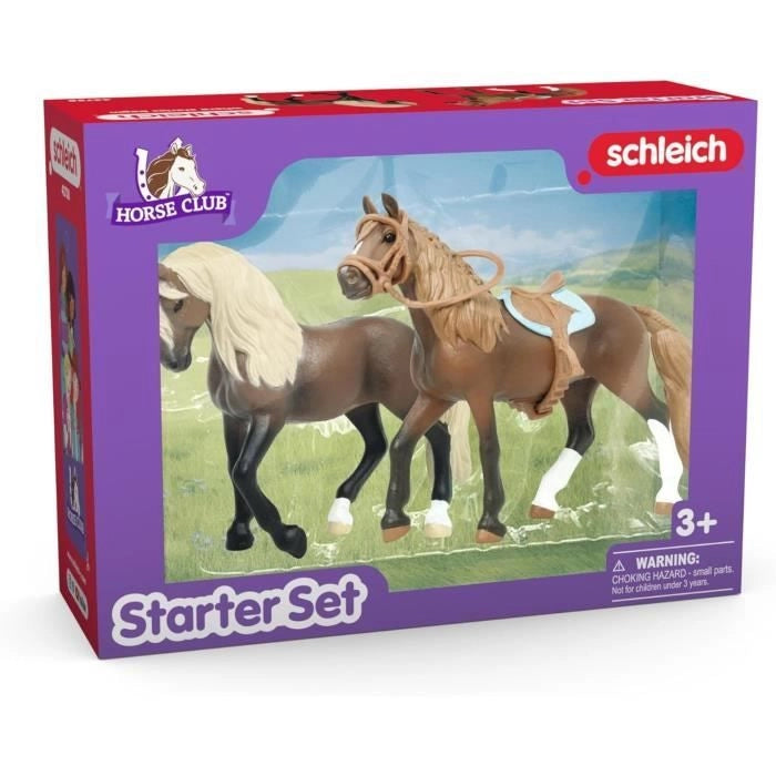 I miei primi cavalli Paso peruviani, 2 figurine di cavalli, SCHLEICH 42738 Horse Club, 5 anni