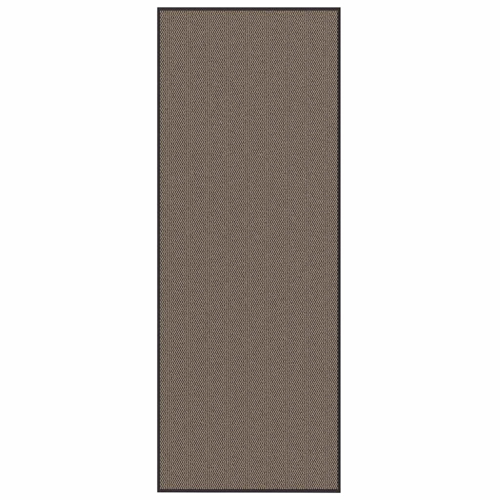 Zerbino antiscivolo per interni/esterni resistente 115 x 300 cm polipropilene marrone 02_0058134