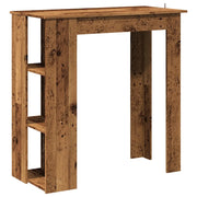 Tavolo Bar con Ripiano Antico 102x50x103,5 cm Truciolato