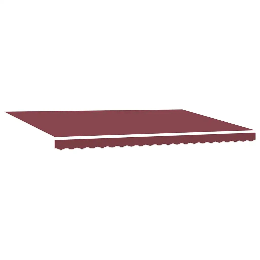 Tenda da Sole Retrattile Manuale Bordò 500x300 cm 3215322