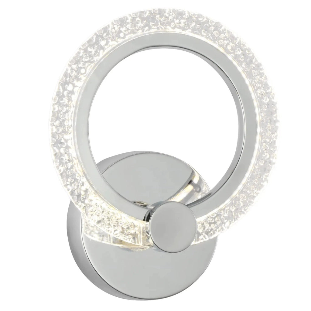 Applique Da Parete Led Lhj067-w Chrome