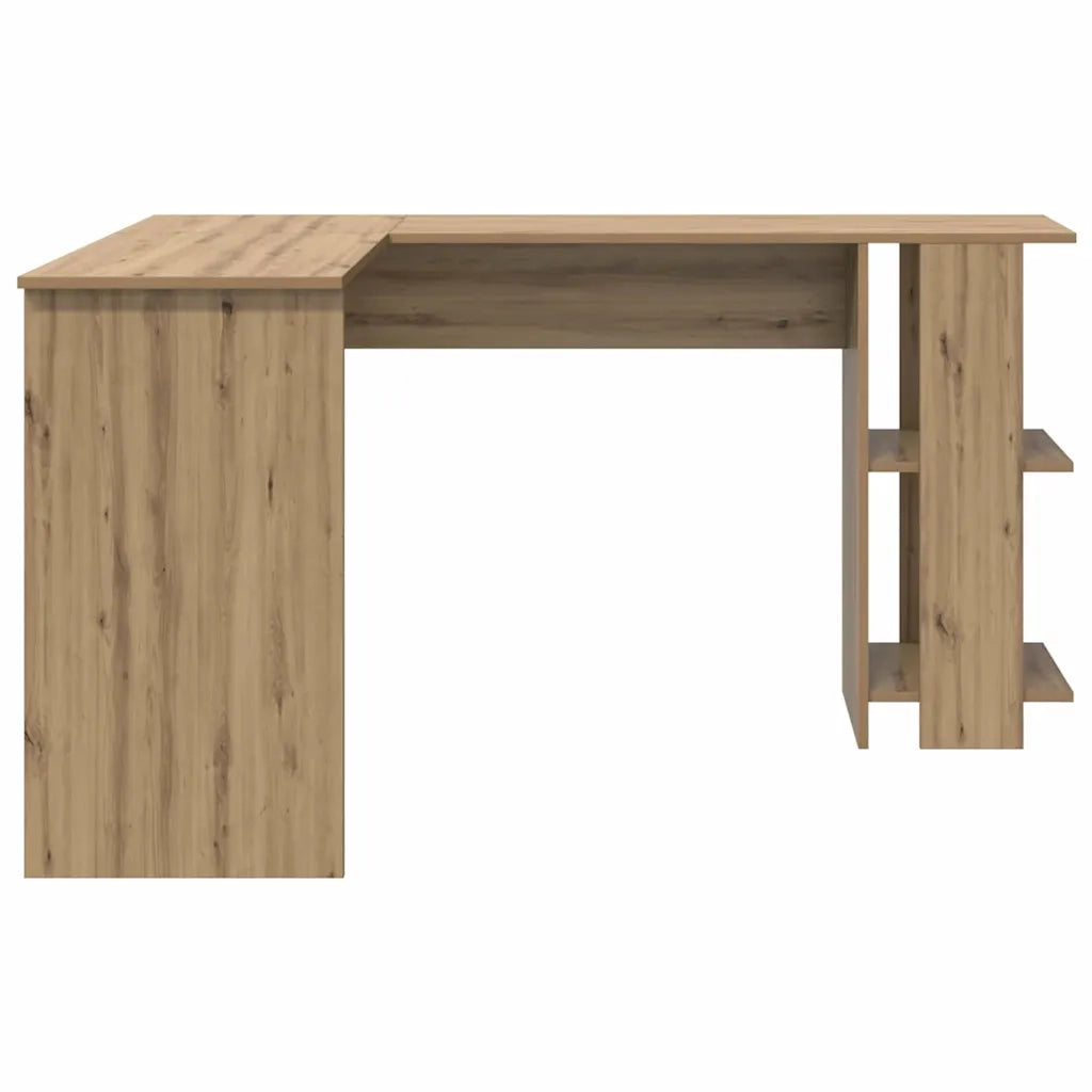 Scrivania ad angolo Rovere artigianale Legno ingegnerizzato 869561