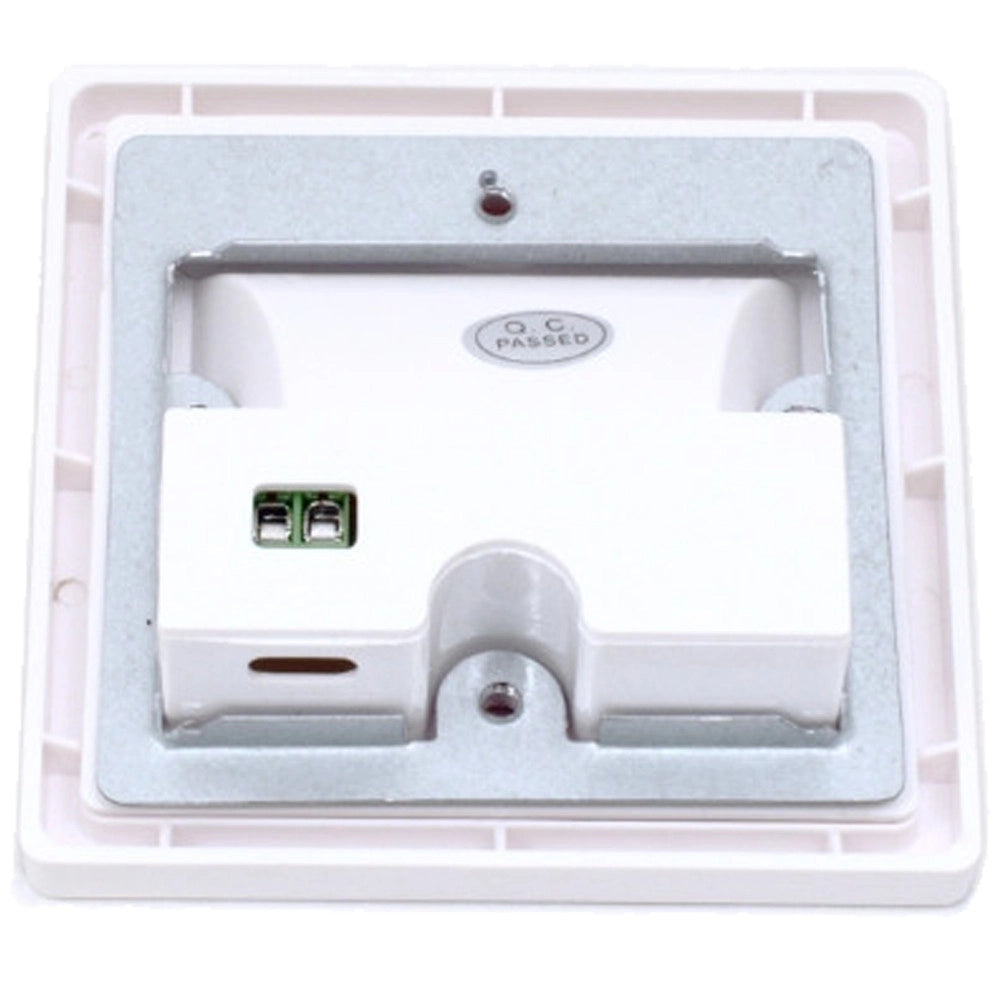 Trade Shop - Lampada Segnapasso 1w A Led Da Parete Muro Applique Da Interno 95x95 Luce Calda -