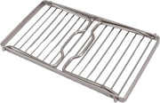 Grill da Campeggio Plus - Grill da Campo RVS con Fiamma Grill a Rostelle Regolabile Altezza Grill da Trasportare per Campeggio BBQ con Rostelle per Campeggio e Aria per Bagni per Attività all'Aperto