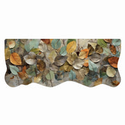 Tappeto Cucina Pvc Stampa Digitale HD Foglie Colorate Antiscivolo Lavabile Antimacchia 50x120 cm