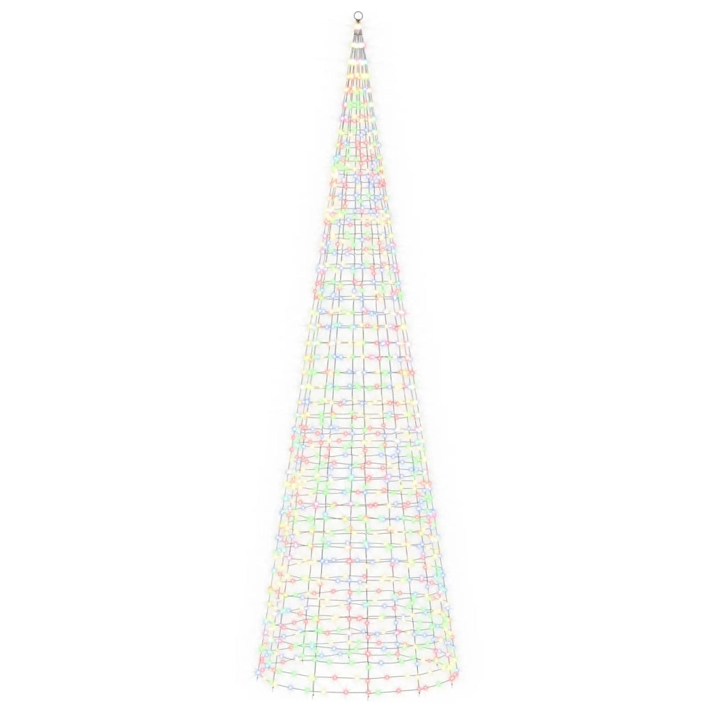 Luci per albero di Natale con picchetti e asta per bandiera 3468894