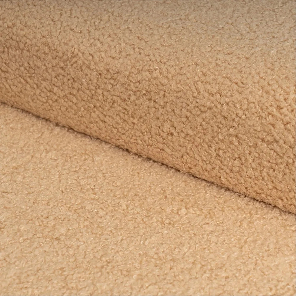 Pouf Baule Contenitore Cassapanca Pieghevole Beige Poggiapiedi 76x38x38 cm