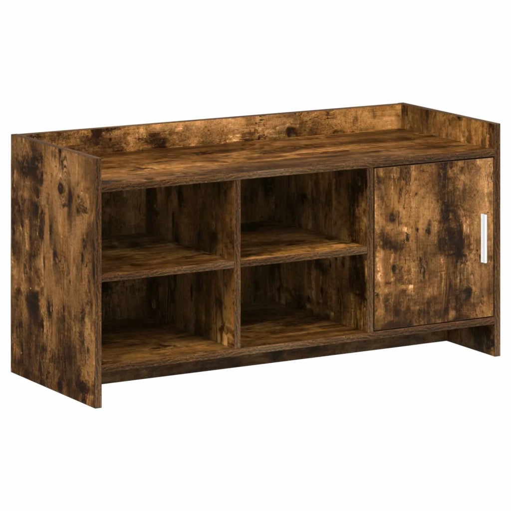 Mobile per scarpe con porta Rovere Fumo 100 x 39,5 x 51 cm 8011359