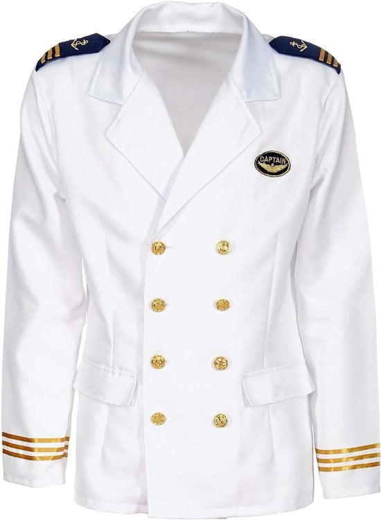 Costume da Carnevale - Capitano - Taglia Unica - Pacco da Carnevale - Costume da Halloween - Pacco da Halloween - Abbigliamento da Festa - Carnevale - Adulti - Costume da Carnevale Uomo
