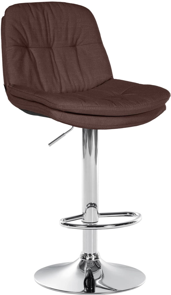 Barhocker Laurel Stoff chrom