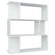 Divisorio-Paravento Bianco 80x24x96 cm in Legno Ingegnerizzato