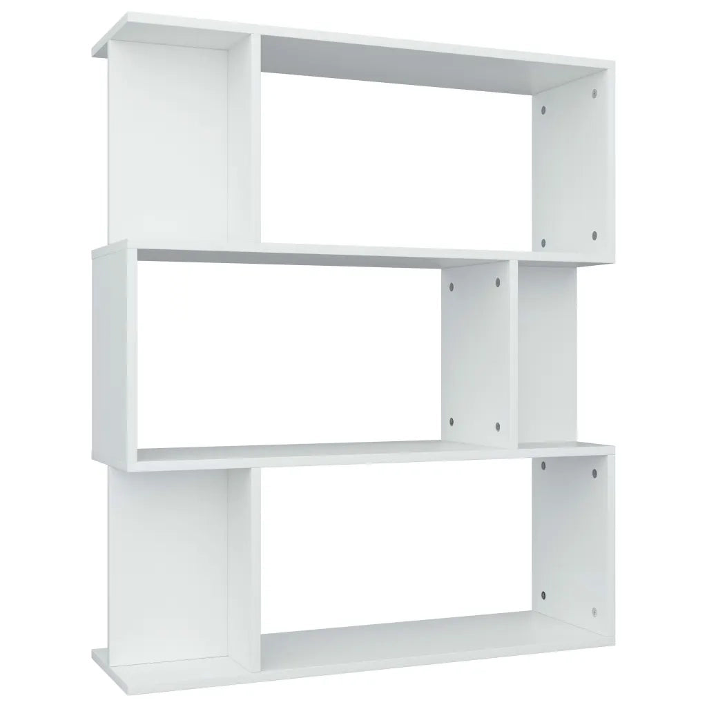 Divisorio-Paravento Bianco 80x24x96 cm in Legno Ingegnerizzato