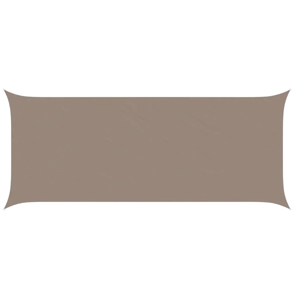 Vela da ombra solare Tortora 6 x 2,5 m 100% Poliestere Oxford