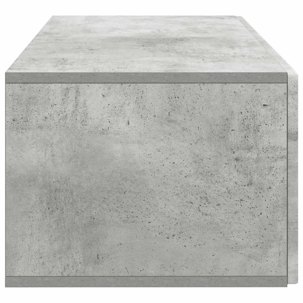 Mobile Porta TV da Muro Grigio Cemento 78,5 x 41 x 30 cm 898518