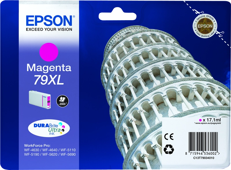 Epson Tower of Pisa Tanica Magenta