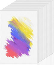 Pacco di 60 fogli di carta aquarello A6 300 g/m² - blocco da disegno per aquarello, gouache, acrilico - lavori d'arte fai da te