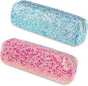 Organizzatore di Trucco Portatile con Raccordo - Custodia per Pennelli, Matite e Pennarelli (2 pezzi)