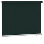 Tenda a Rullo per Esterni 185(L)x140(A) cm Verde scuro HDPE 312815