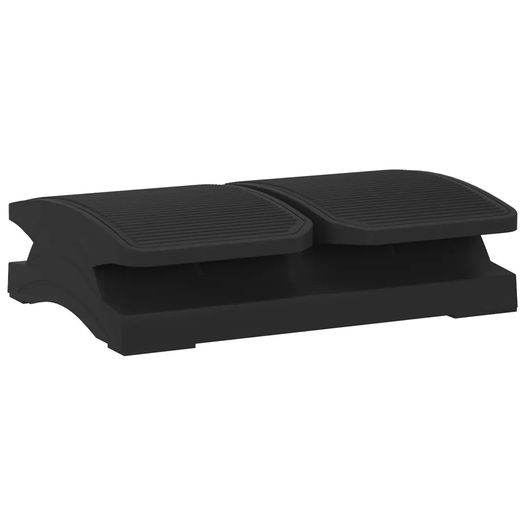 Poggiapiedi Nero 43,5x32,5x10,5 cm 51729