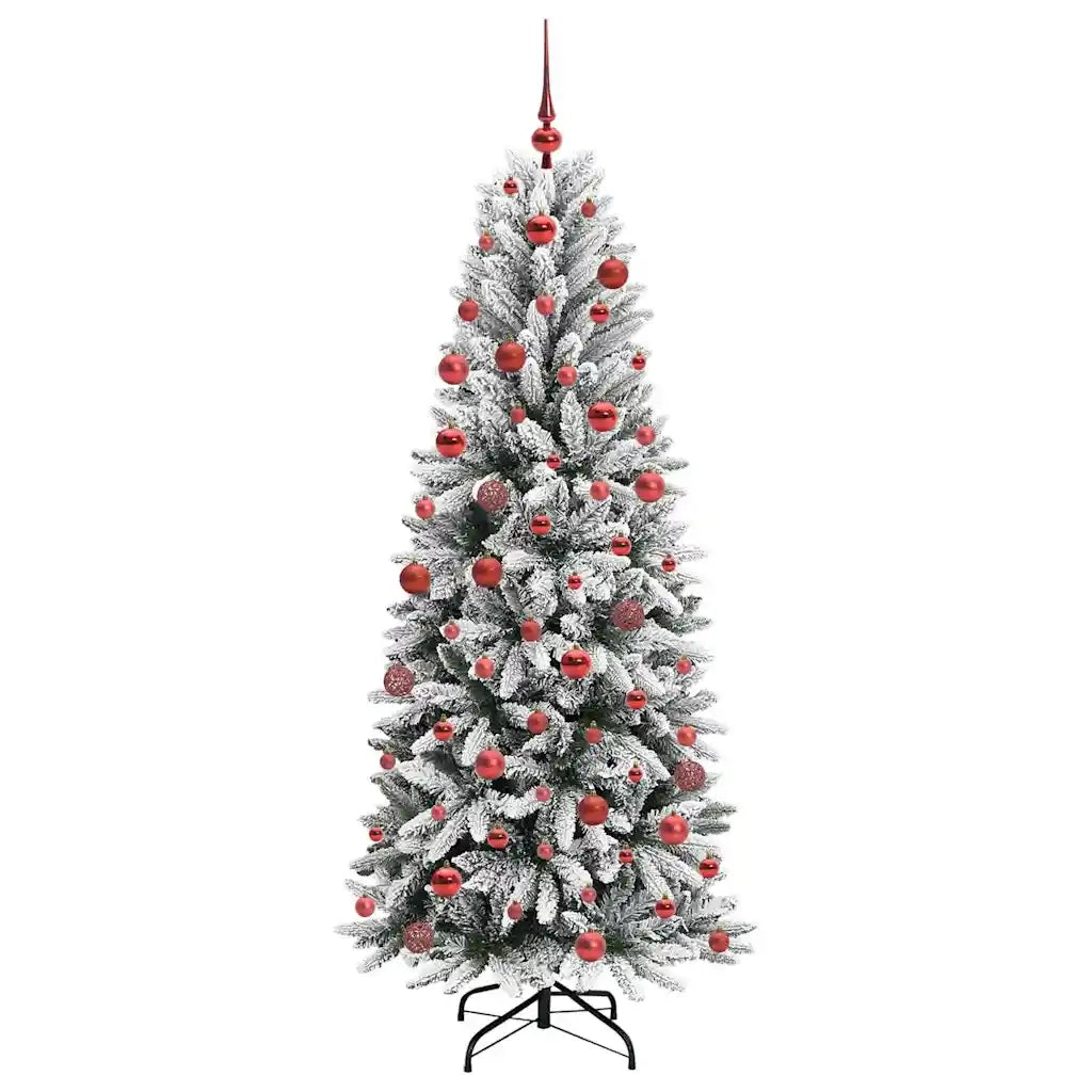 Albero di Natale artificiale con 300 LED Bianco 180 cm 3396045