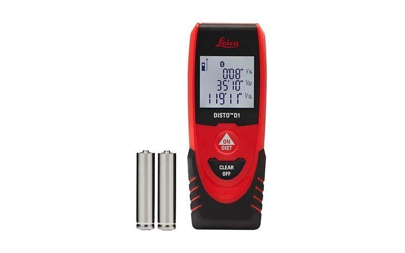 Leica DISTO D1 Misuratore Laser 40 m Precisione 2 mm Bluetooth 4.0 IP54 colore Nero
