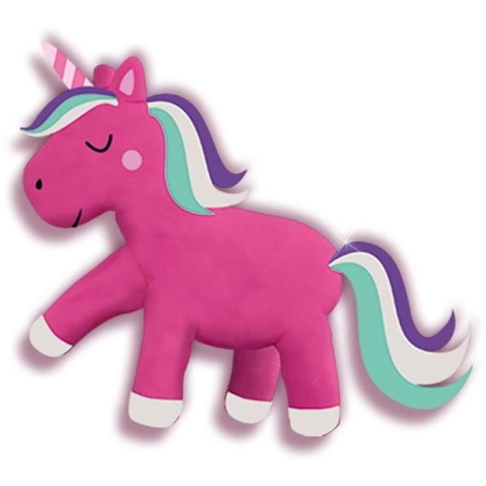 Pasta da modellare unicorno 4x90 g - SES CREATIVE - Appositamente progettata per creare magnifici unicorni.