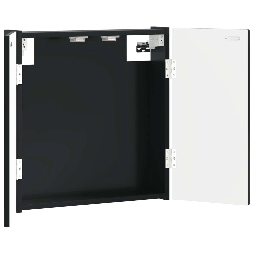Armadio per Dartboard ALKMAAR Nero 52,5 x 10,5 x 53,5 cm 896226