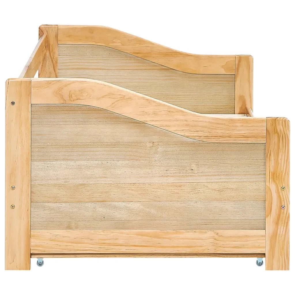 Divano Letto a Scomparsa in Legno di Pino 90x200 cm cod mxl 64109