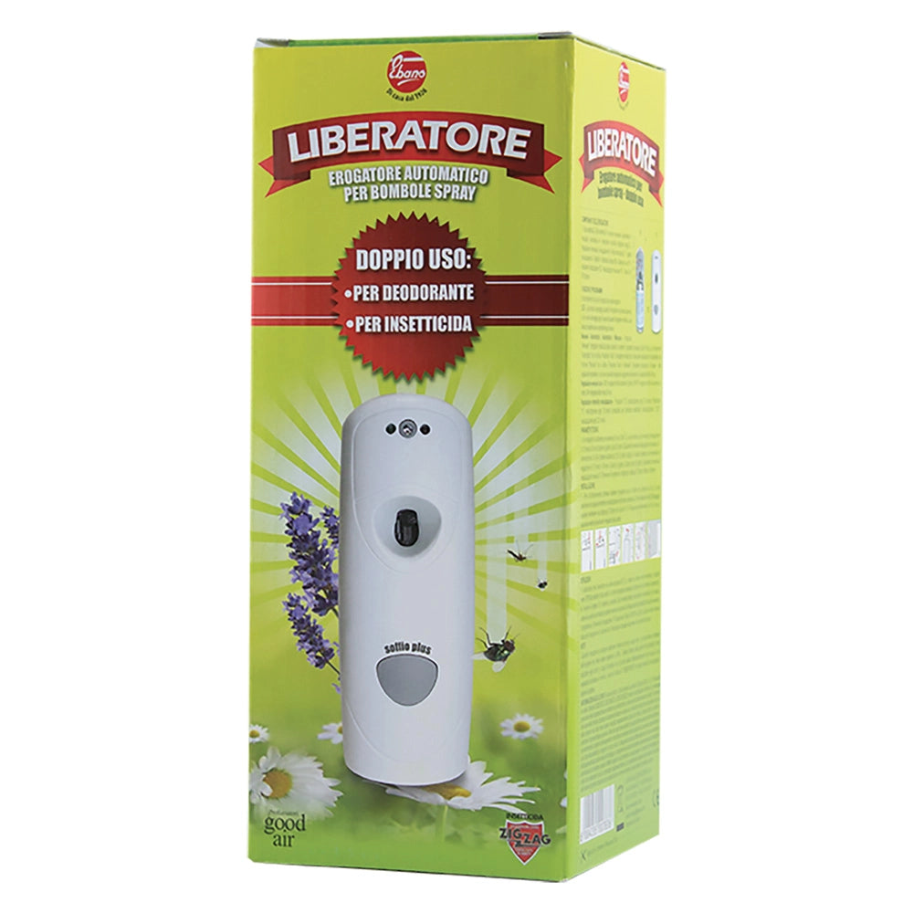 EROGATORE BOMBOLETTE SPRAY 'LIBERATORE' per ambienti interni  - ZIG ZAG