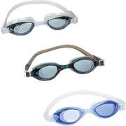 Trade Shop - Occhialini Da Nuoto Hydro Pro Actiwear 14+ Anni In Silicone Regolabile 3 Colori 21051y -