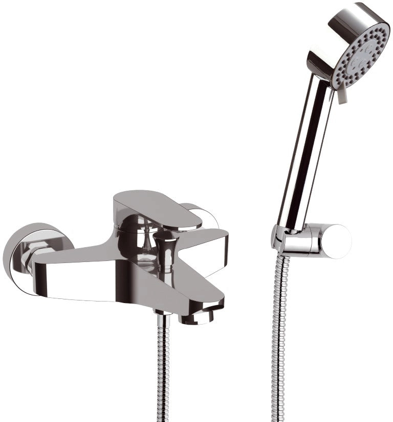 Rubinetto vasca esterno con doccia duplex - serie class line