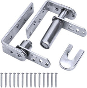 Hinge di Cucitura Automatica in Acciaio Inossidabile - Adatta per Porte fino a 30 mm - Capacità di Carico Massimo 20 kg - Installazione Facile - Hinge di Porta