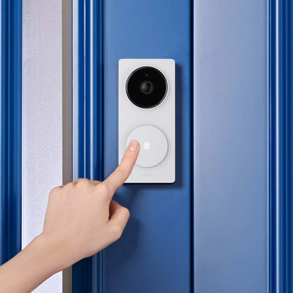 Campanello Videocamera 2K con Hub Connesso G410 per Porta d'Ingresso Bianco Aqara