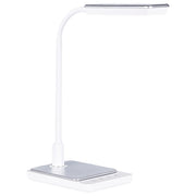 Lampada da ufficio LED bianco materiale sintetico braccio e regolabile regolatore 38 cm soggiorno ingresso cameretta