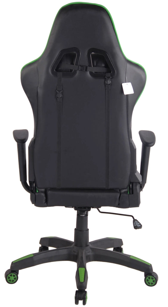 Sedia Gaming Miracle in Similpelle Nero/verde