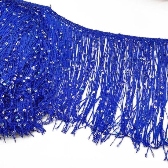 Accessori per cucito 2 metri - Frange/Frangia - Accessori per cucito - Cucito DIY - Frange per tende/operatore per tavolo - Frange in poliestere di alta qualità