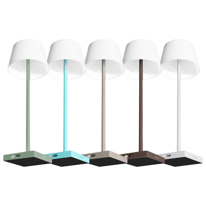 Century Lampada da Tavolo Margo 4W Ricaricabile Bianco 3000k