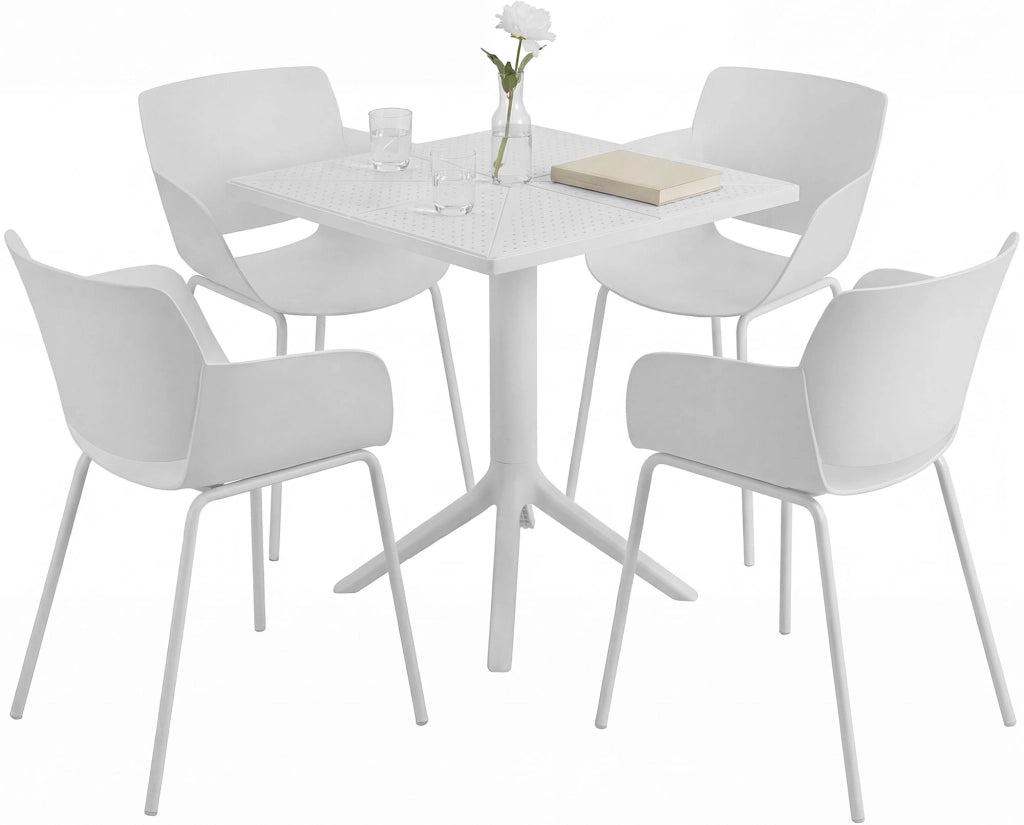 Set di mobili da giardino Norva con 4 sedie 1