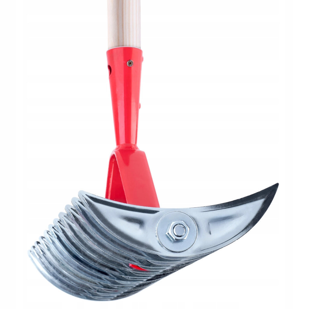 KADAX Aeratore/scarificatore manuale per prato, in metallo a doppia faccia con maniglia