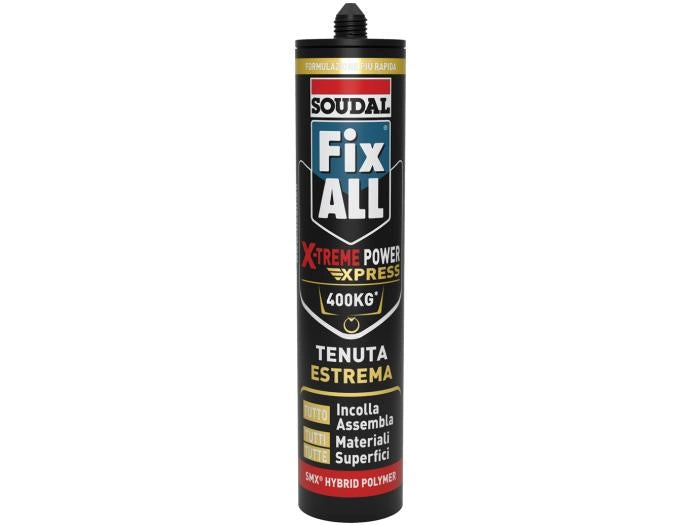 ADESIVO SIGILLANTE 'FIX ALL X-TREME EXPRESS' SOUDAL 280 ml - Bianco - SOUDAL
