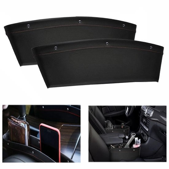 Accessori di auto Autosteoletto per sedili laterali Autosteoletto per sedili laterali Riemena i vuoti tra i sedili (nero)